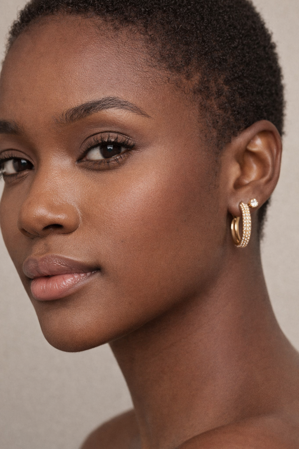 Signature Gold Hoops