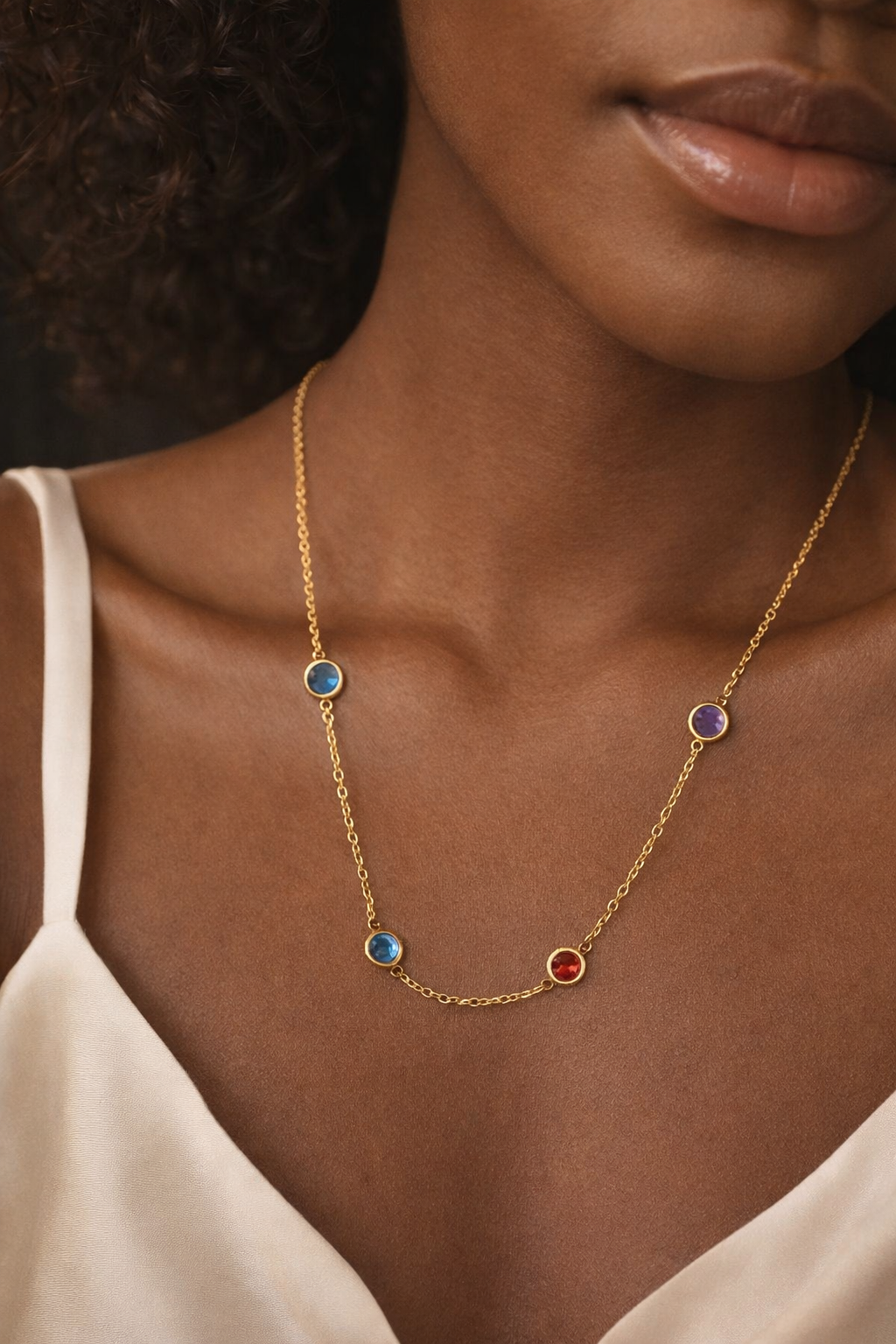 Celestia Stone Necklace