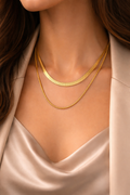 Minimal Gold Layered Necklace