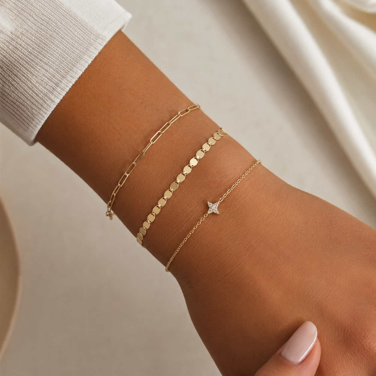 Starlit Stack Bracelet
