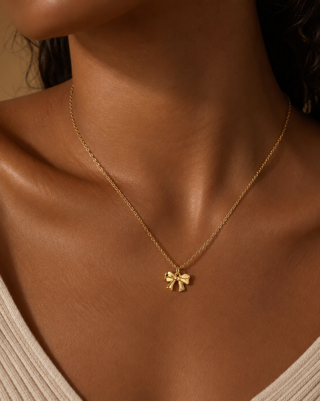 Bow Tie Necklace