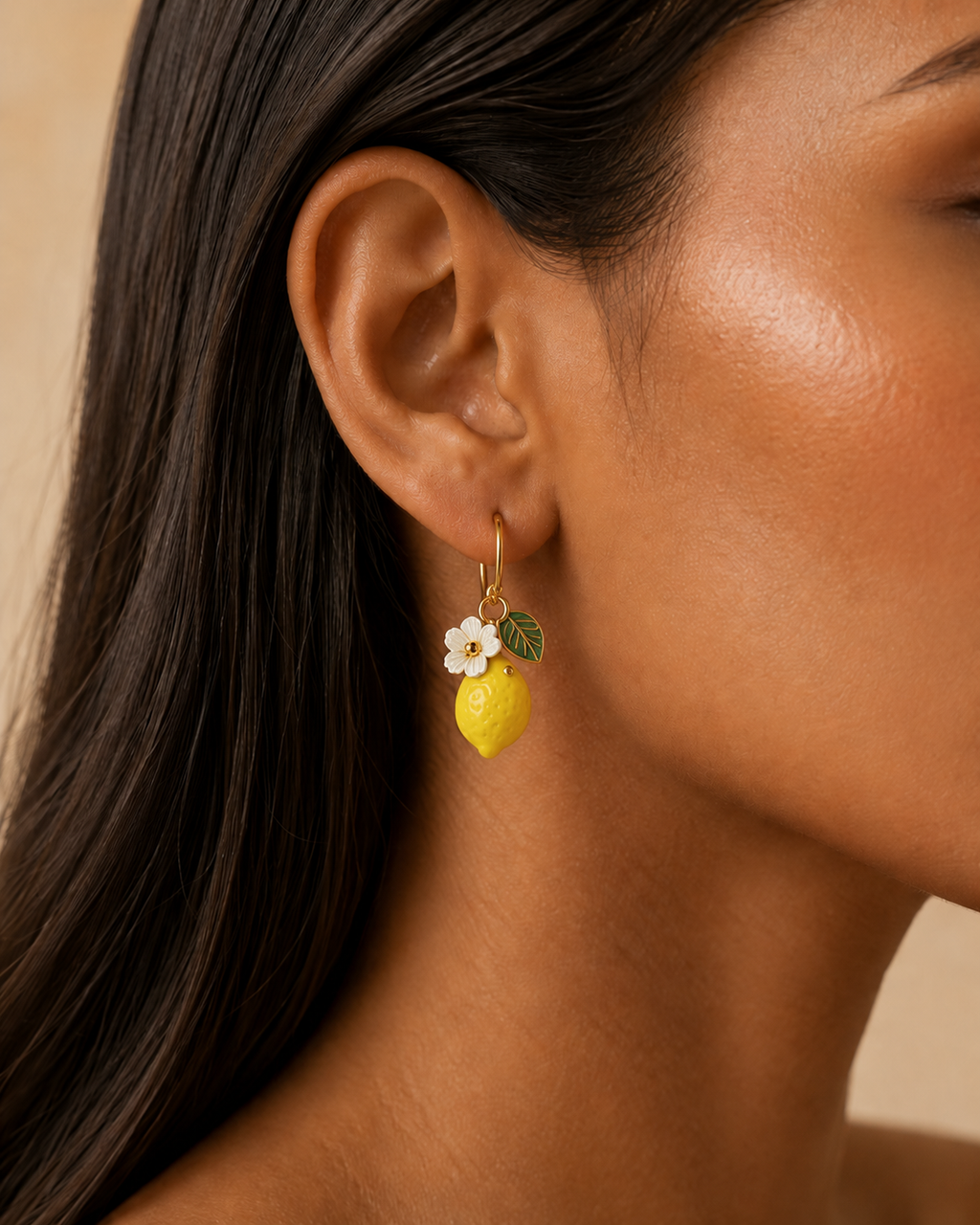 Lemon Bloom Earrings