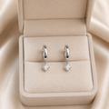 Silver Drop Earring