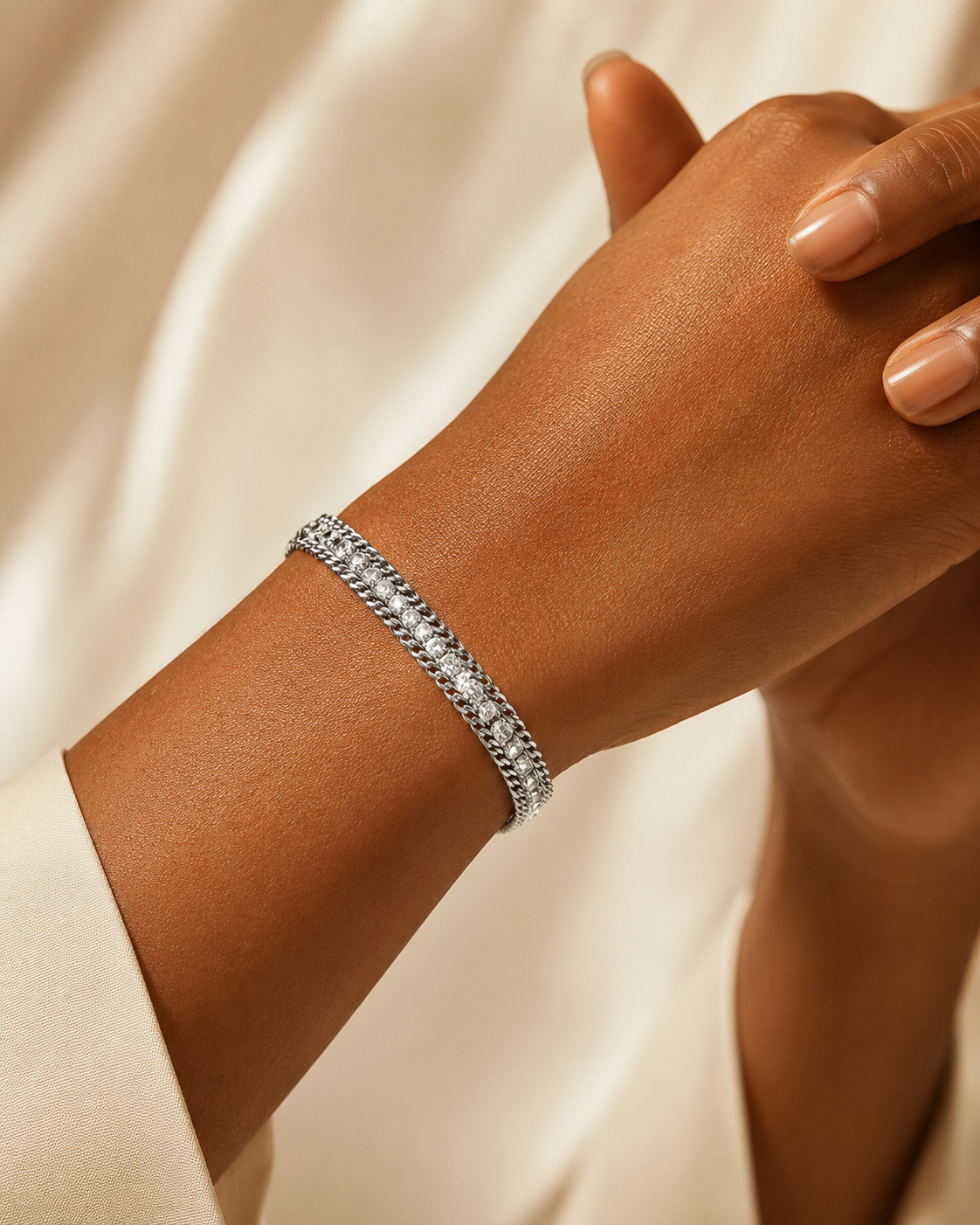 Celeste Silver Bracelet