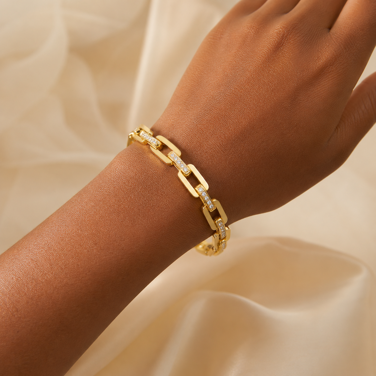 Gold Cuff Bracelet