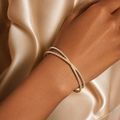 Twin Arc Bracelet