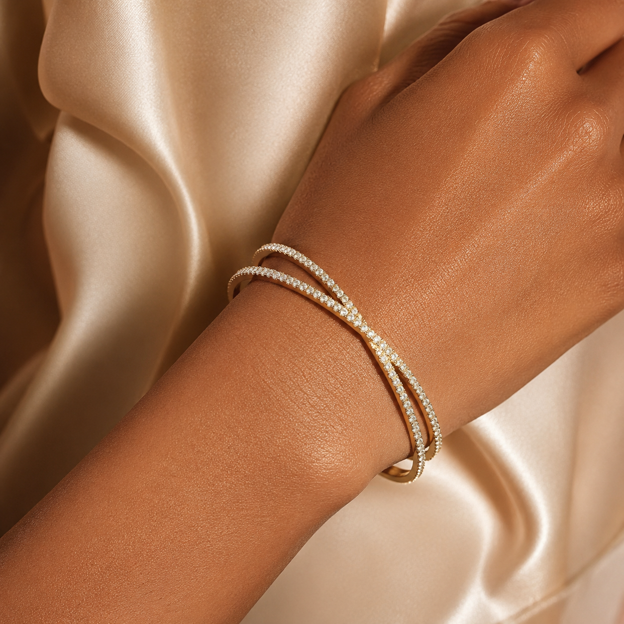 Twin Arc Bracelet