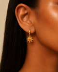 Soleil Charm Hoops