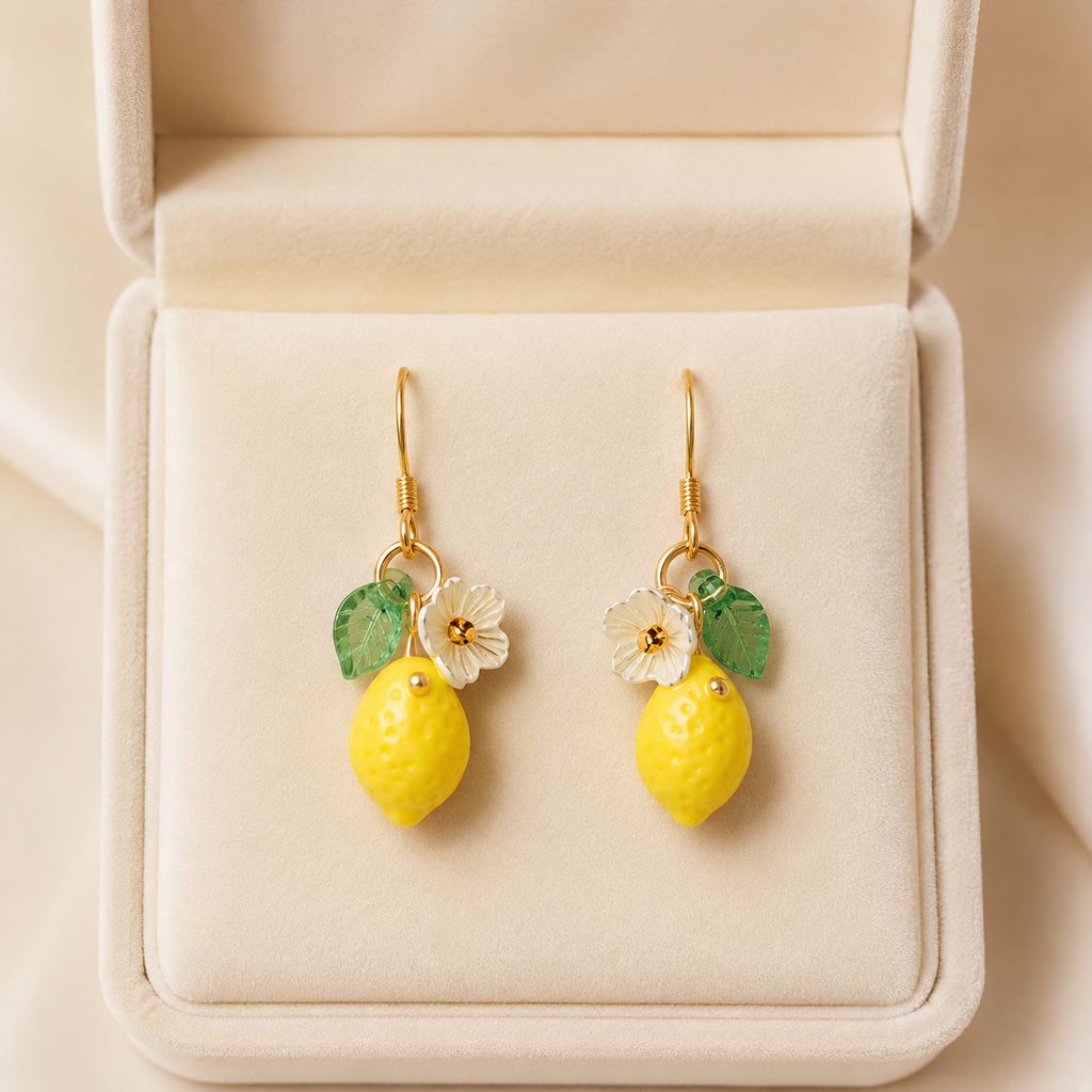 Lemon Bloom Earrings