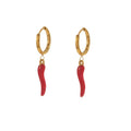 chilli gold earring